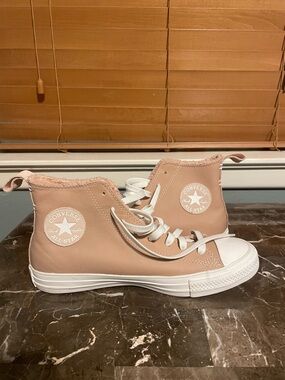 Converse High Top Sneakers - Blush/Cream